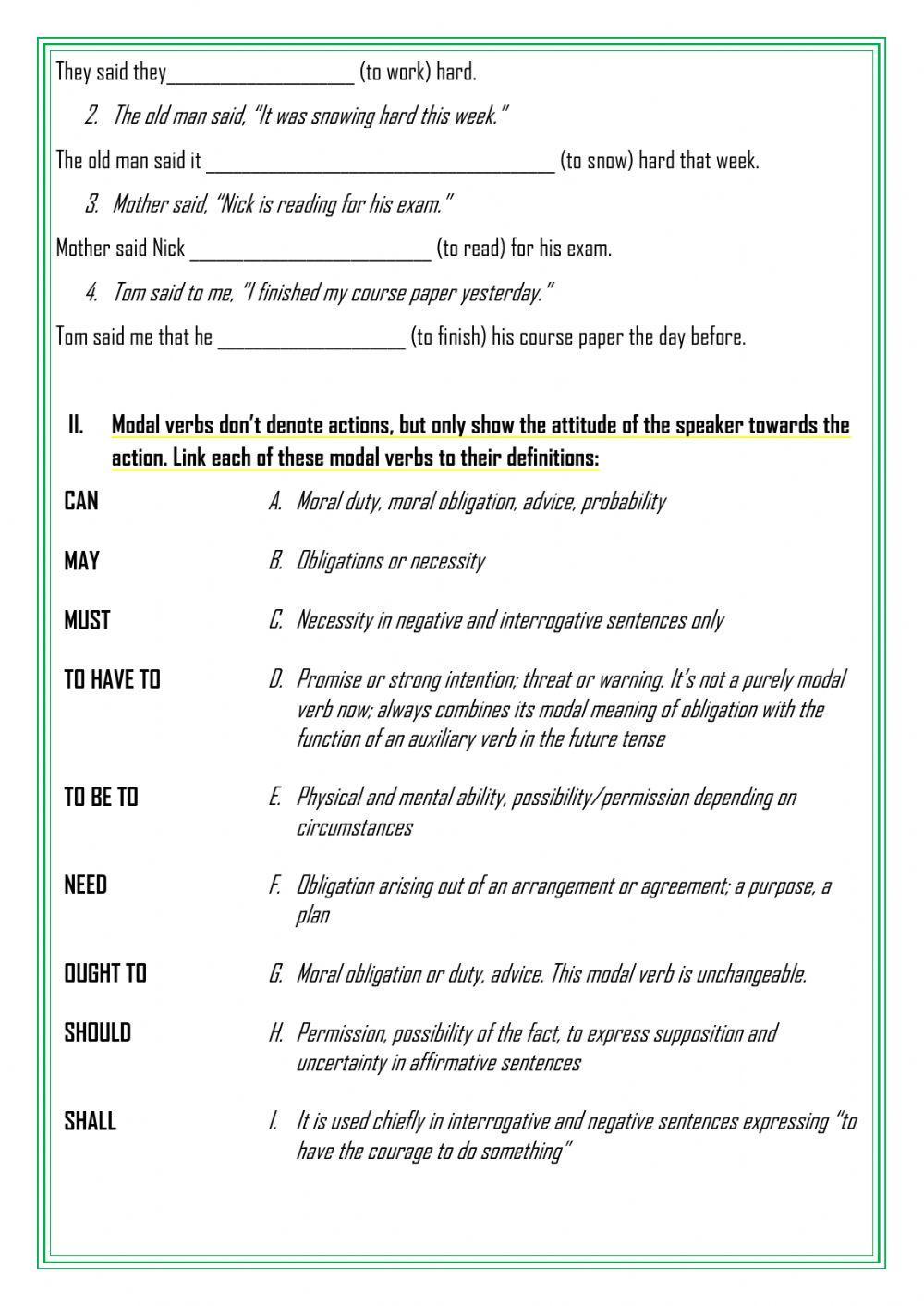 Grammar Test for Upper-Intermediate