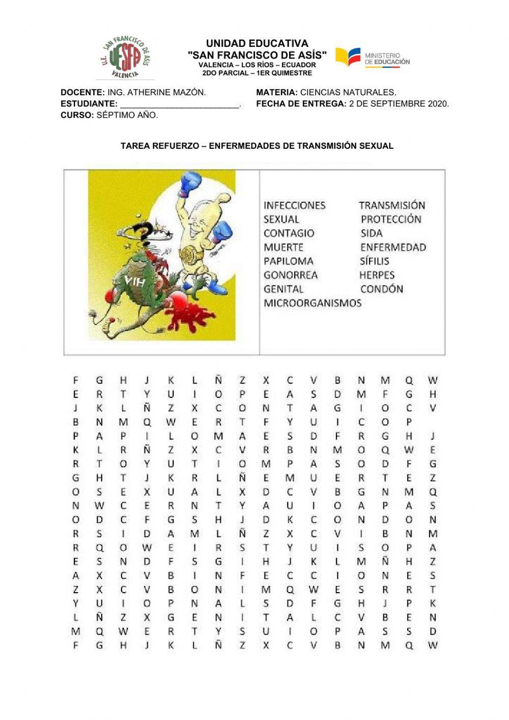Enfermedades de transmisión sexual