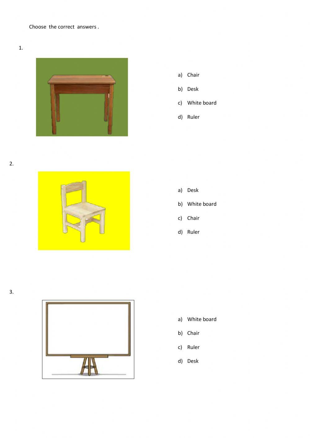 Mengenal objek exercise | Live Worksheets