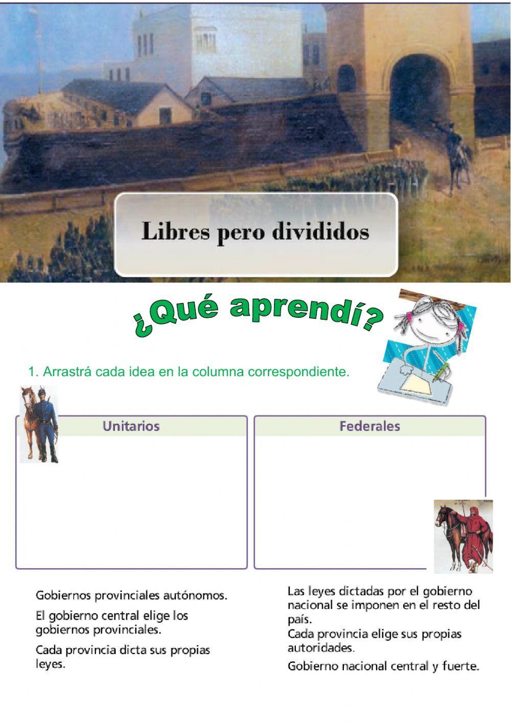 Libres pero divididos