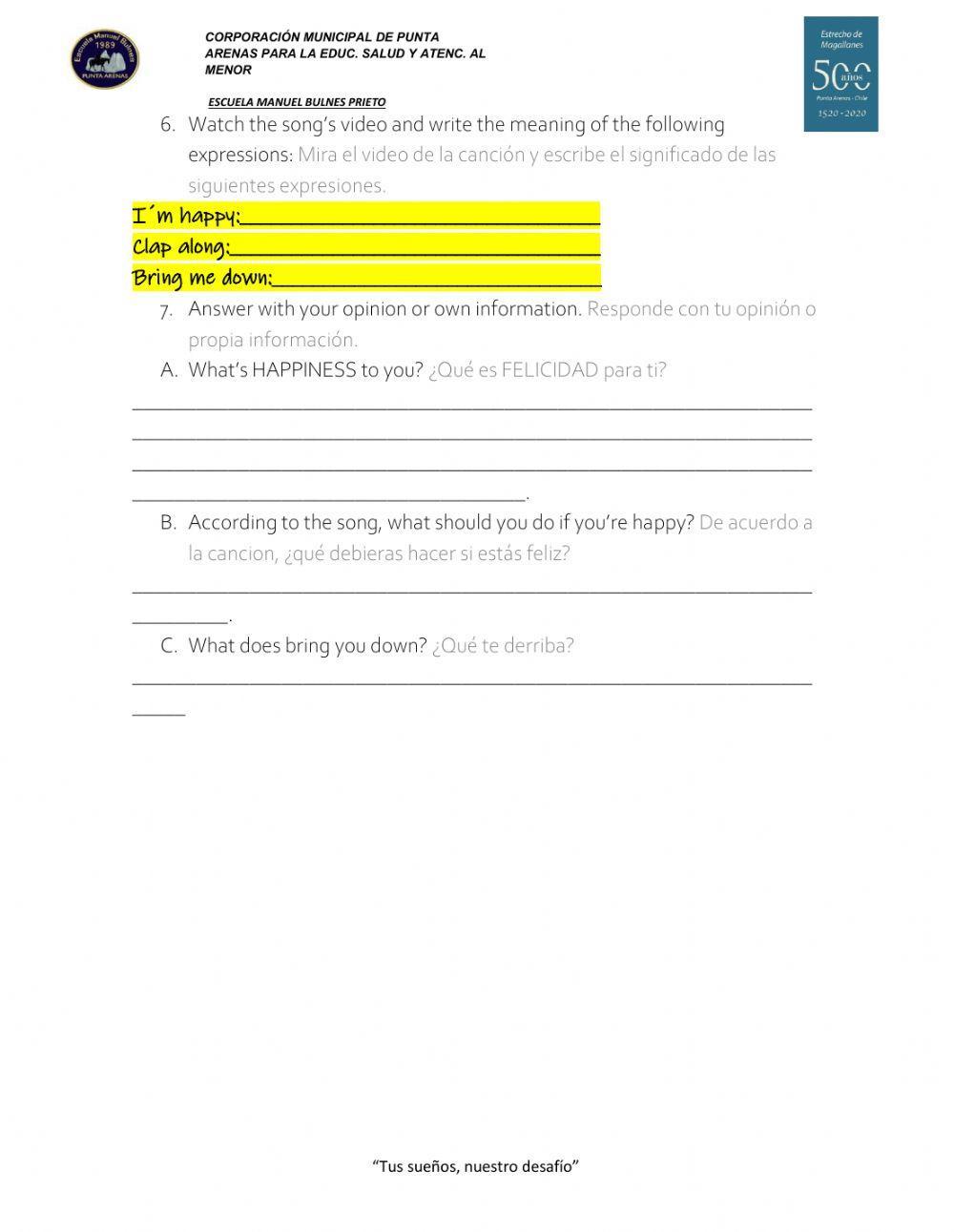 Unit 1: Feelings and opinions