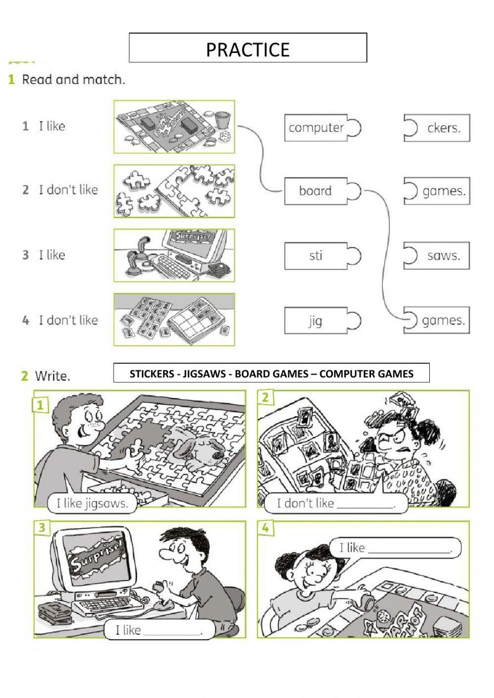 2 grado  free time activities