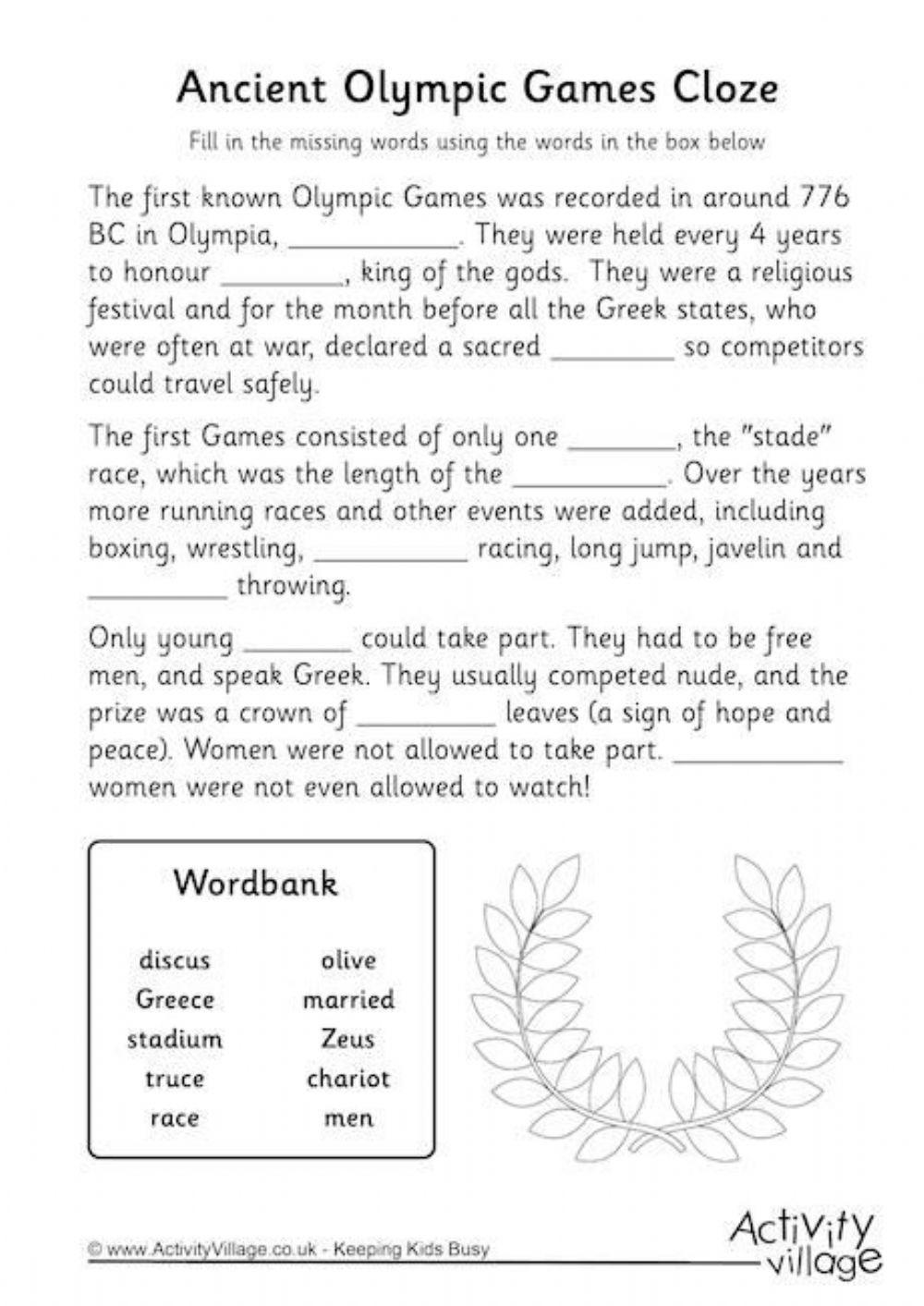 Ancient Olympic Games
