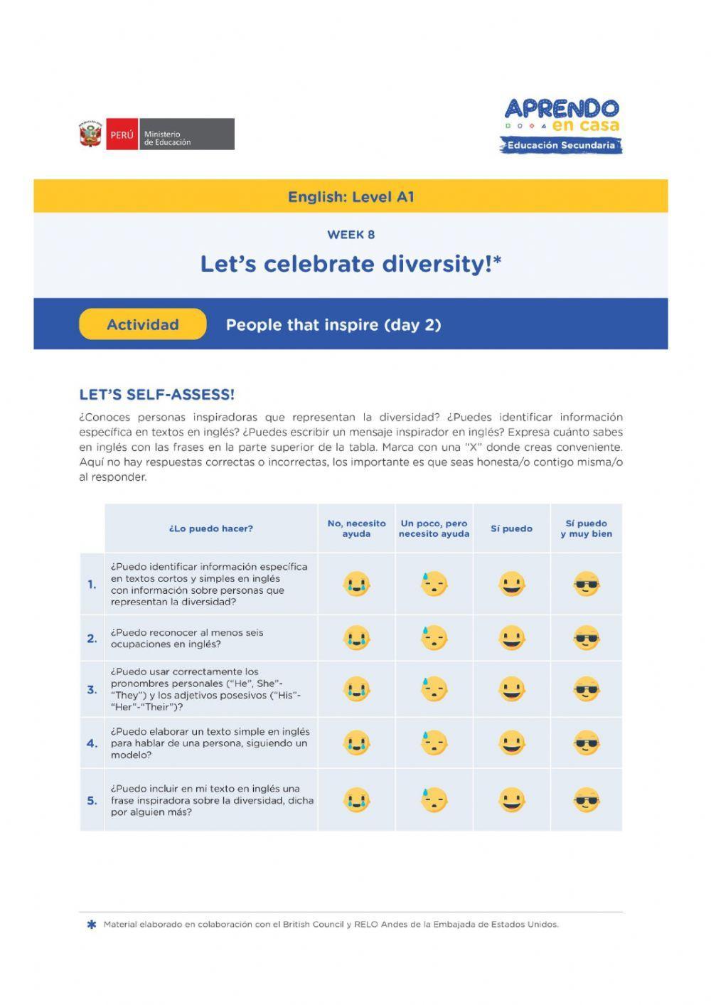 Let's Celebrate Diversity!