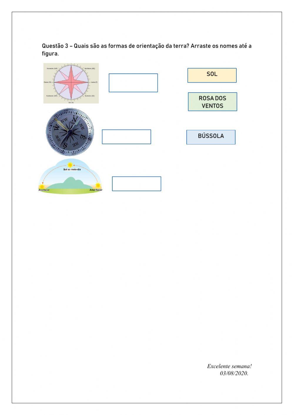 Movimentos e Orientação da Terra