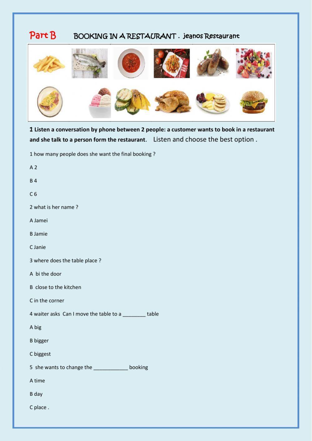 Listening second term l1