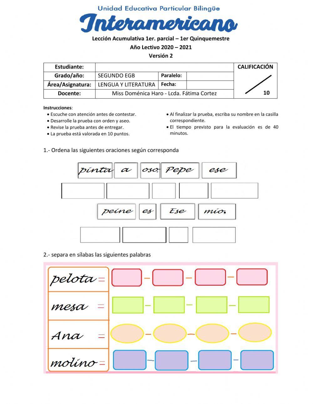 SUMATIVA VERSION 2 SEGUNDO C