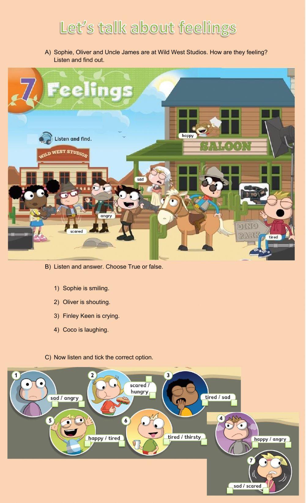 Let's talk about feelings