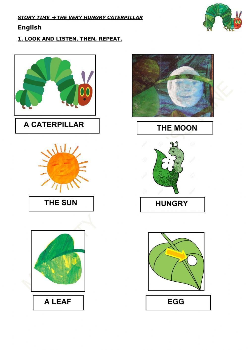 The hungry caterpillar
