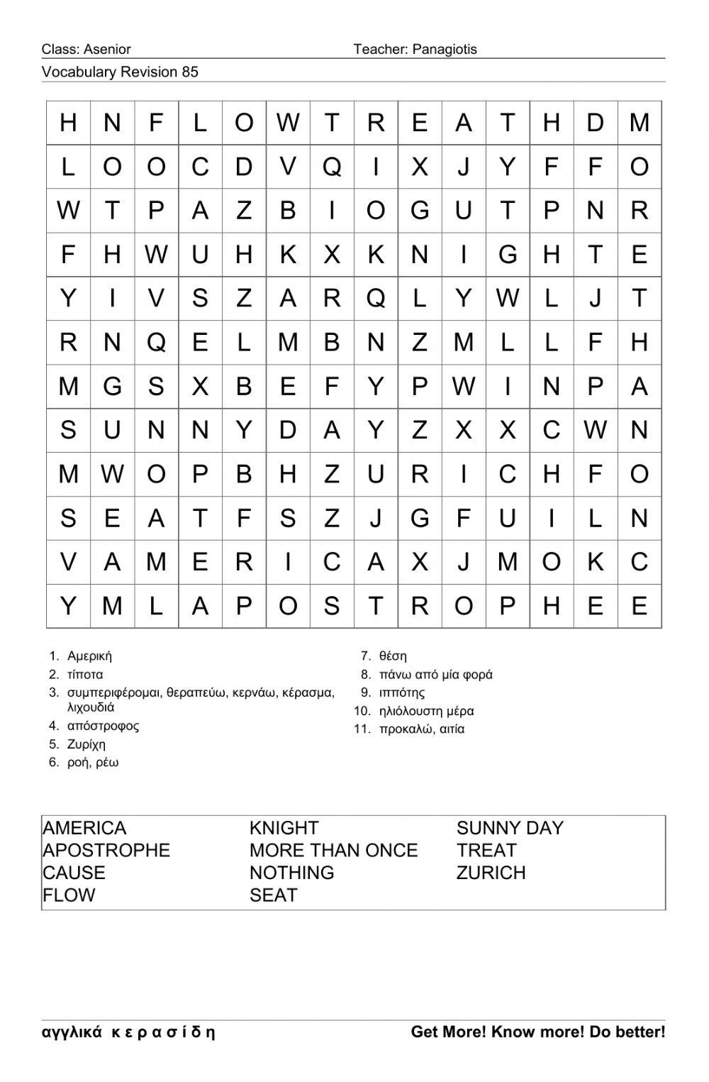 Asenior Wordsearch85
