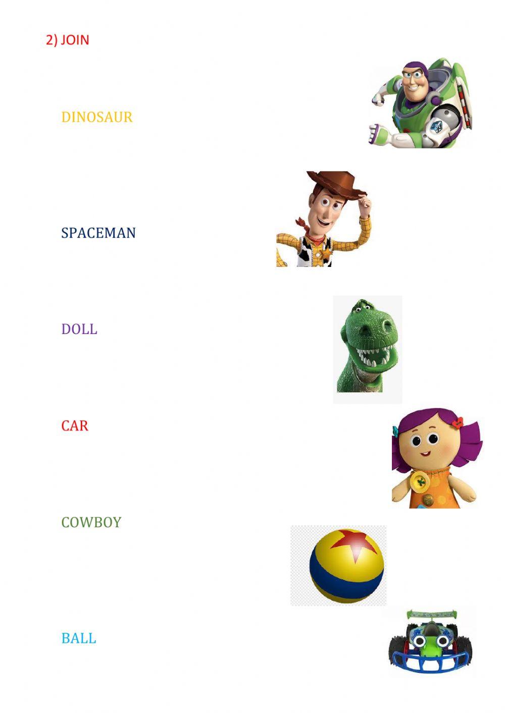 Toys English Adventure B toy story