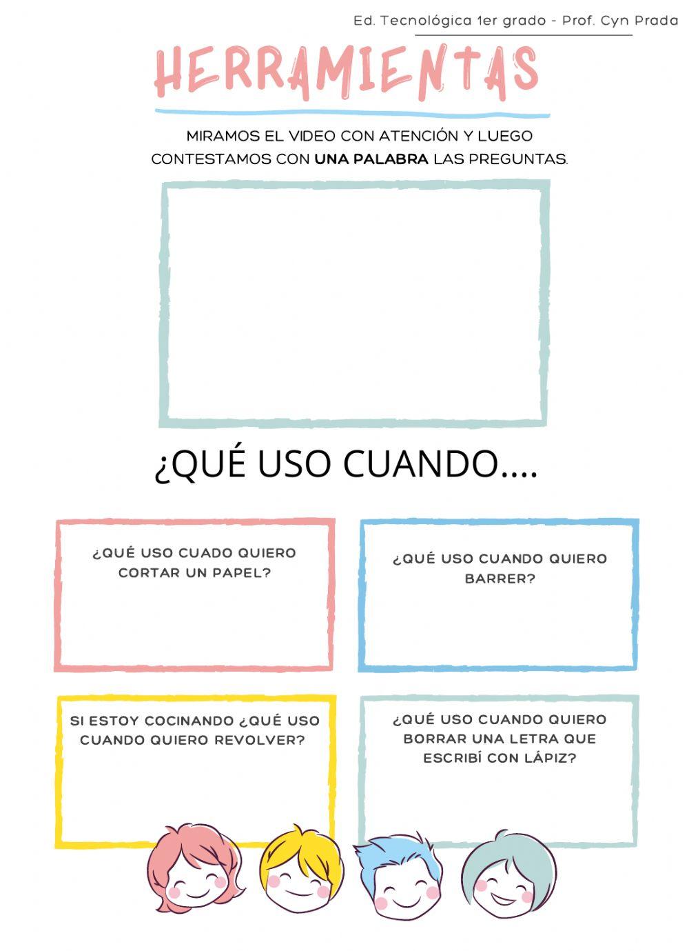 Introducción a Herramientas - 1er grado