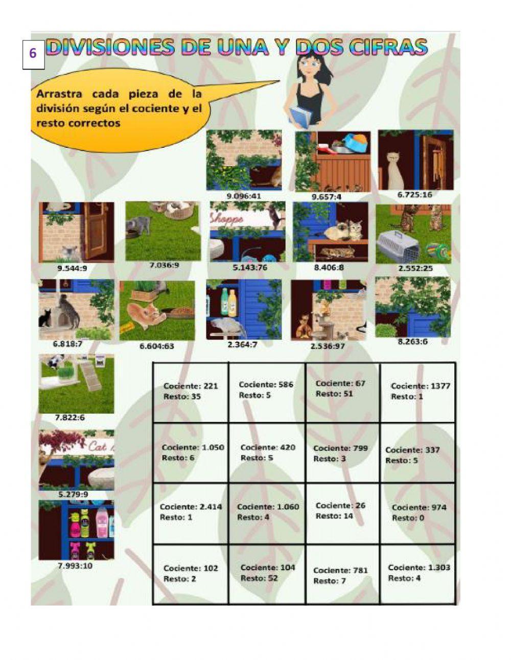 Divisiones y cálculos mentales