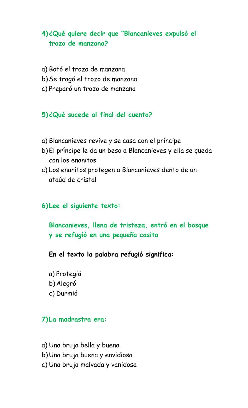 Comprensión lectora