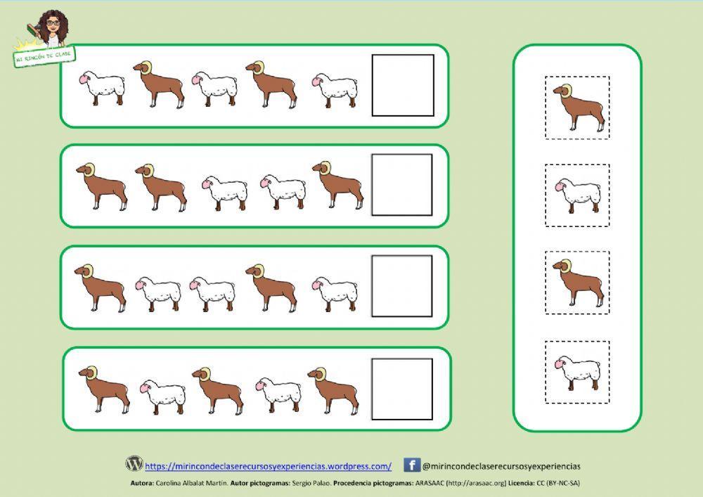 Lógica: Serie animales de granja
