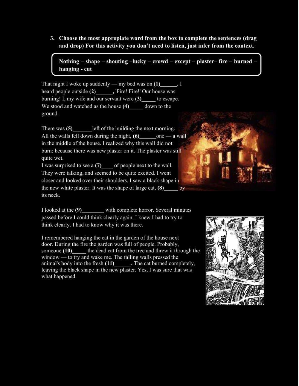 The black cat- second part