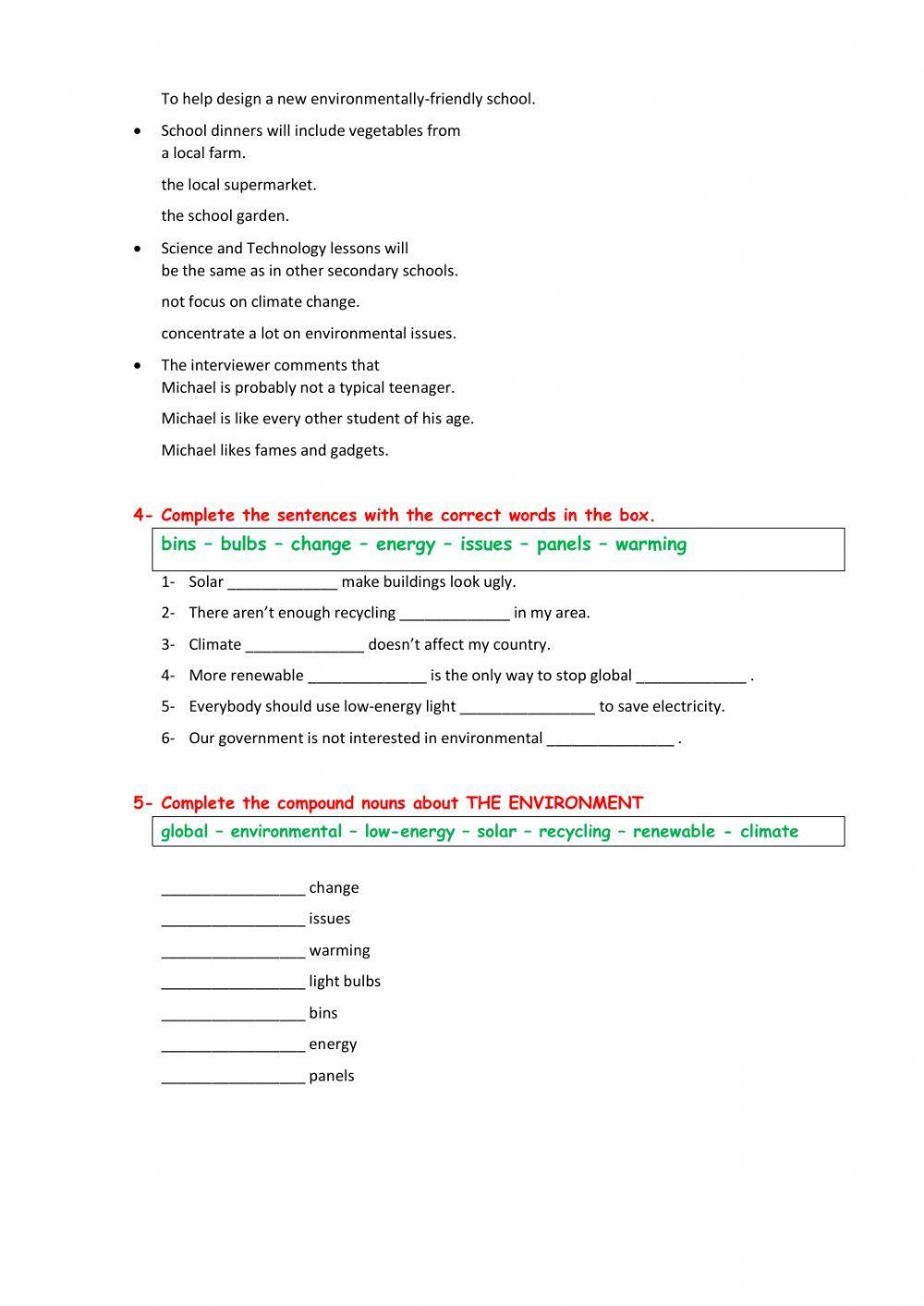 Focus 3 - 5.3 Listening