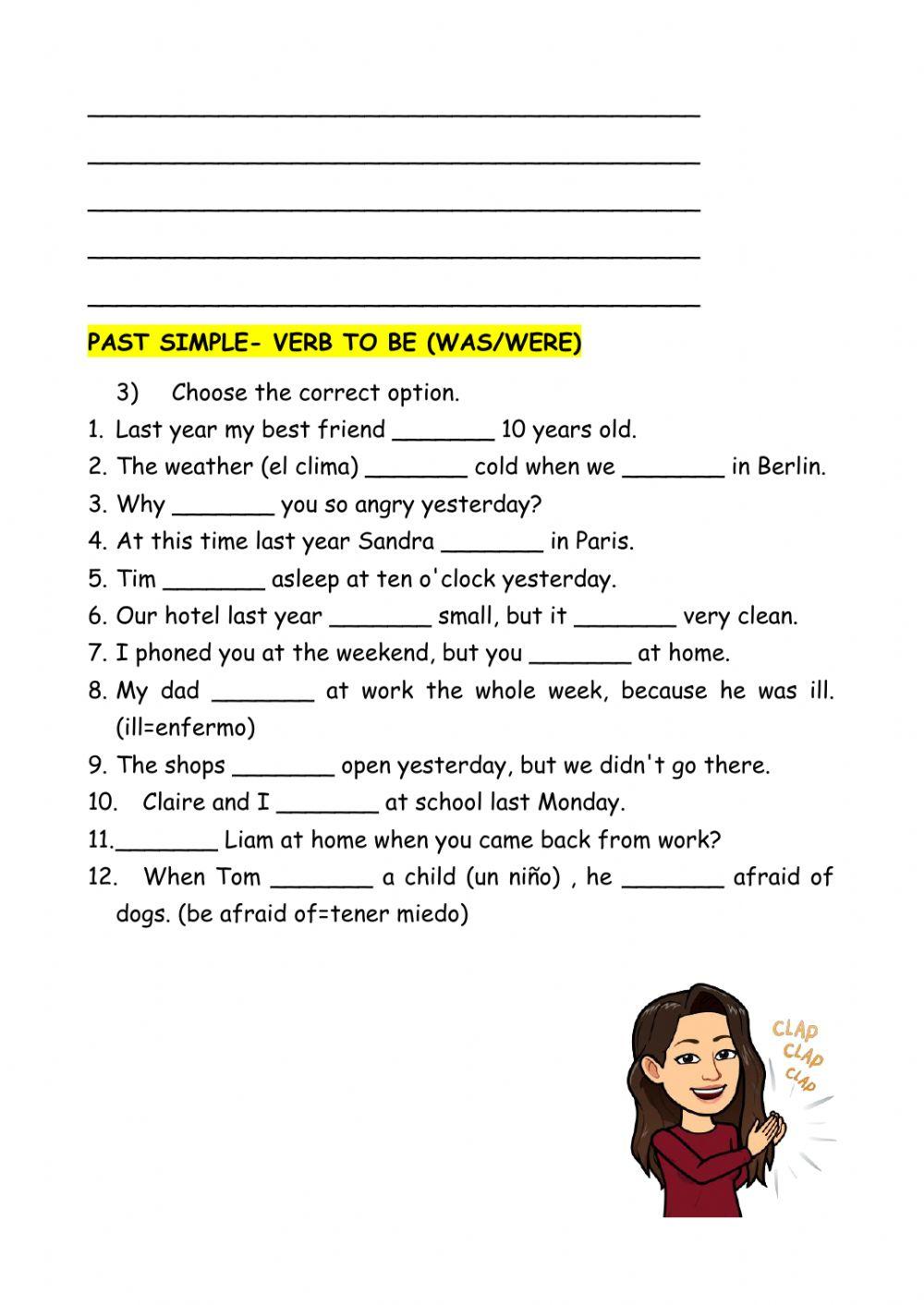 Past Simple-Juniors 3