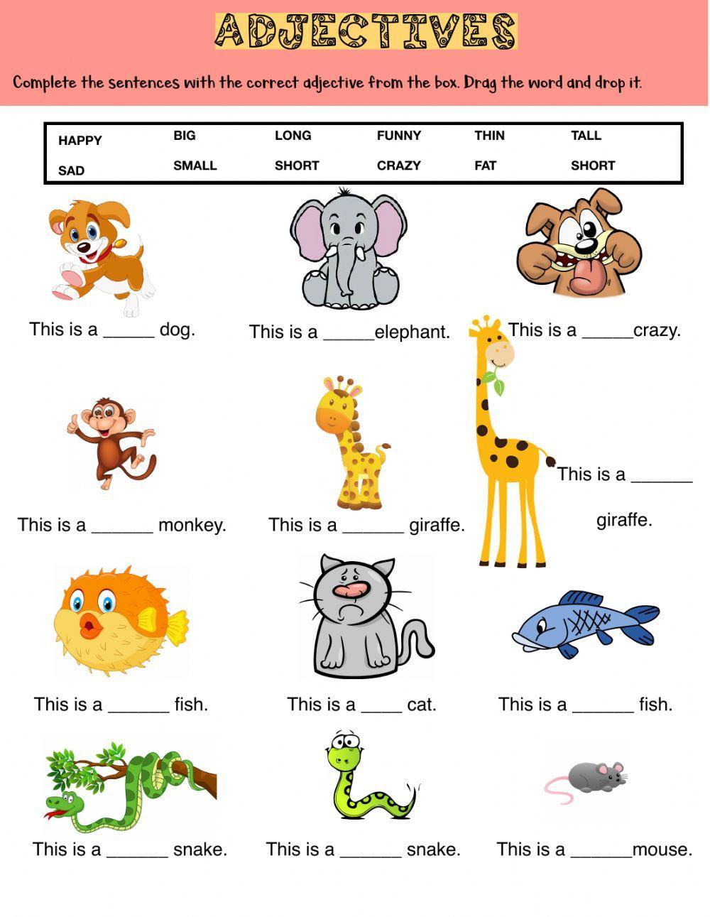 316553 ADJECTIVES 2nd grade goodlife
