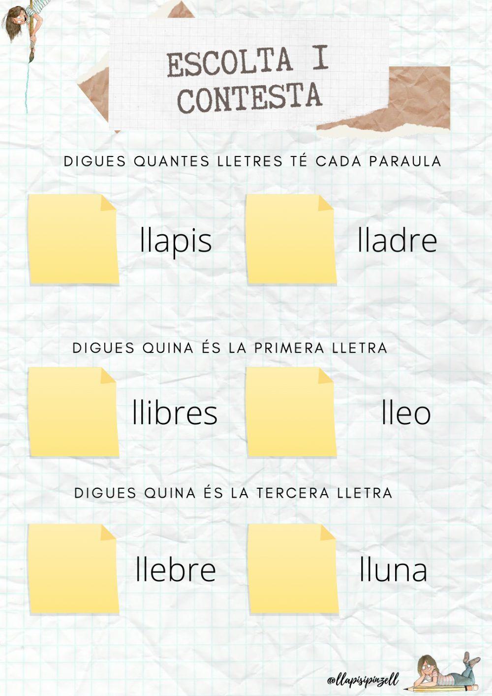 Bisíl·labs 11 primera part