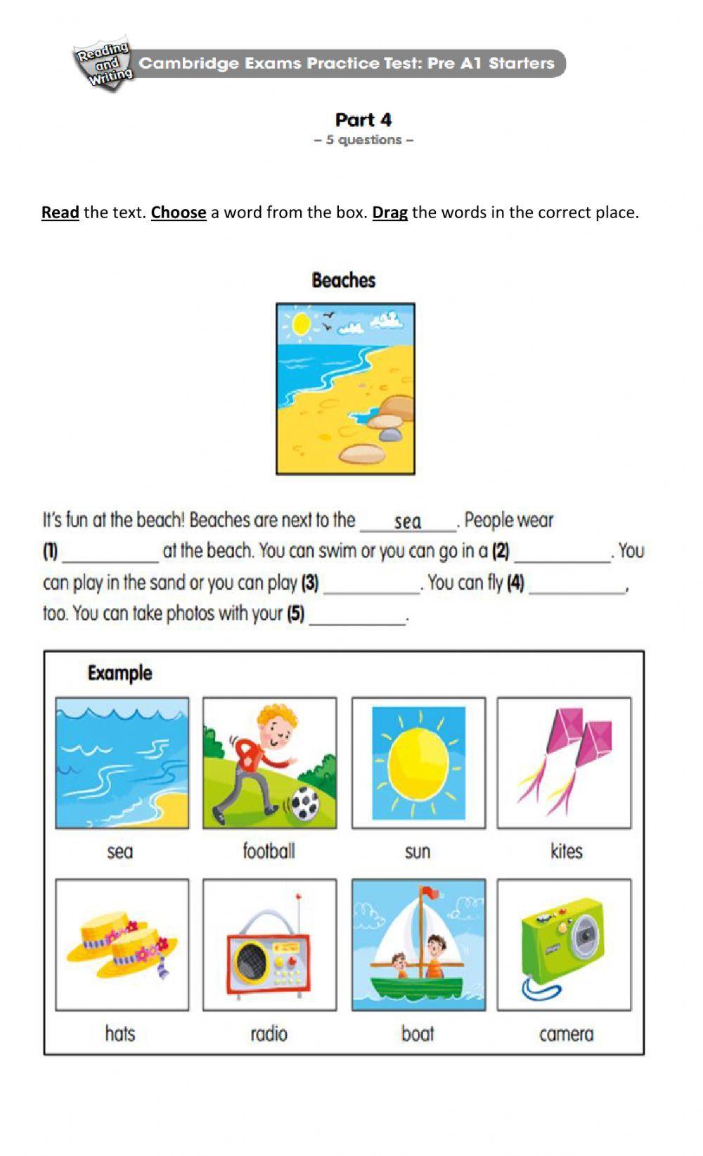 Starter Cambridge Test