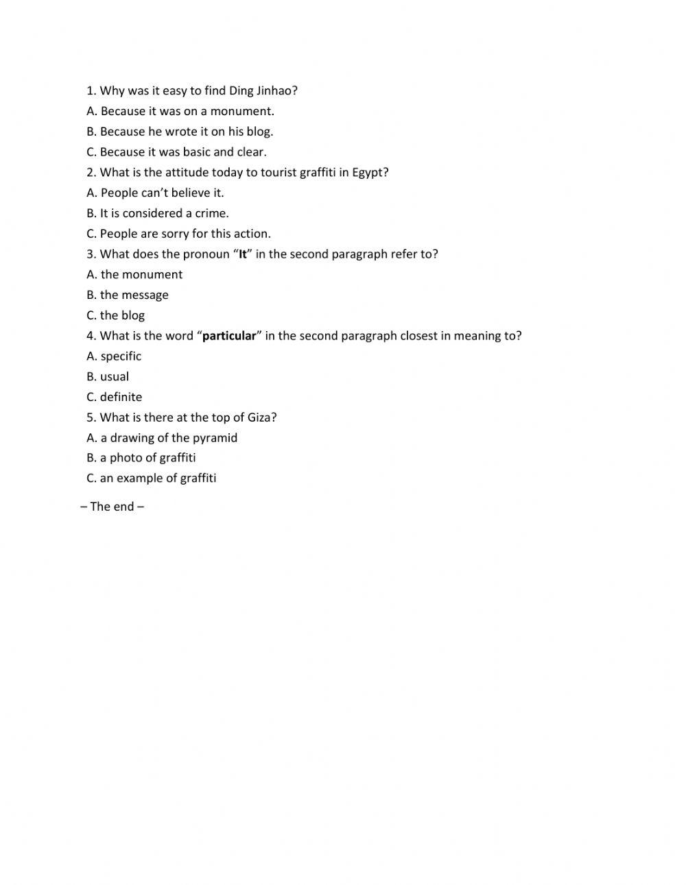 Lớp 9 - Unit 8 TOURISM - READING