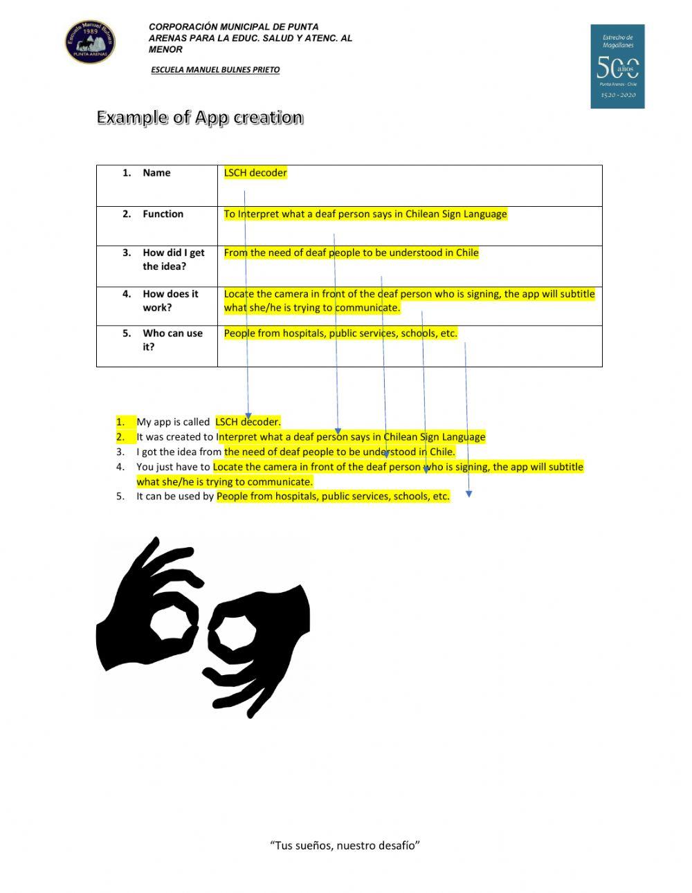App creation App creation