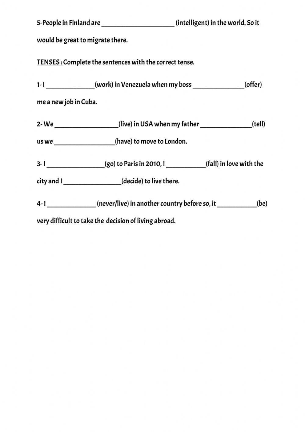 Revision Migration and grammar