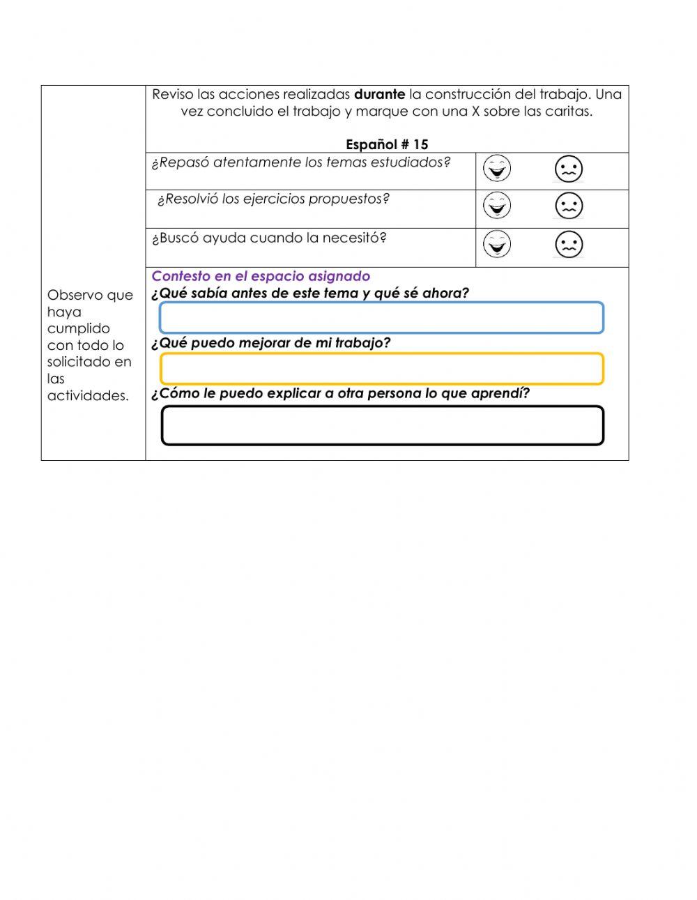 Repaso: escritura correcta, signos de puntuación, estructura del párrafo