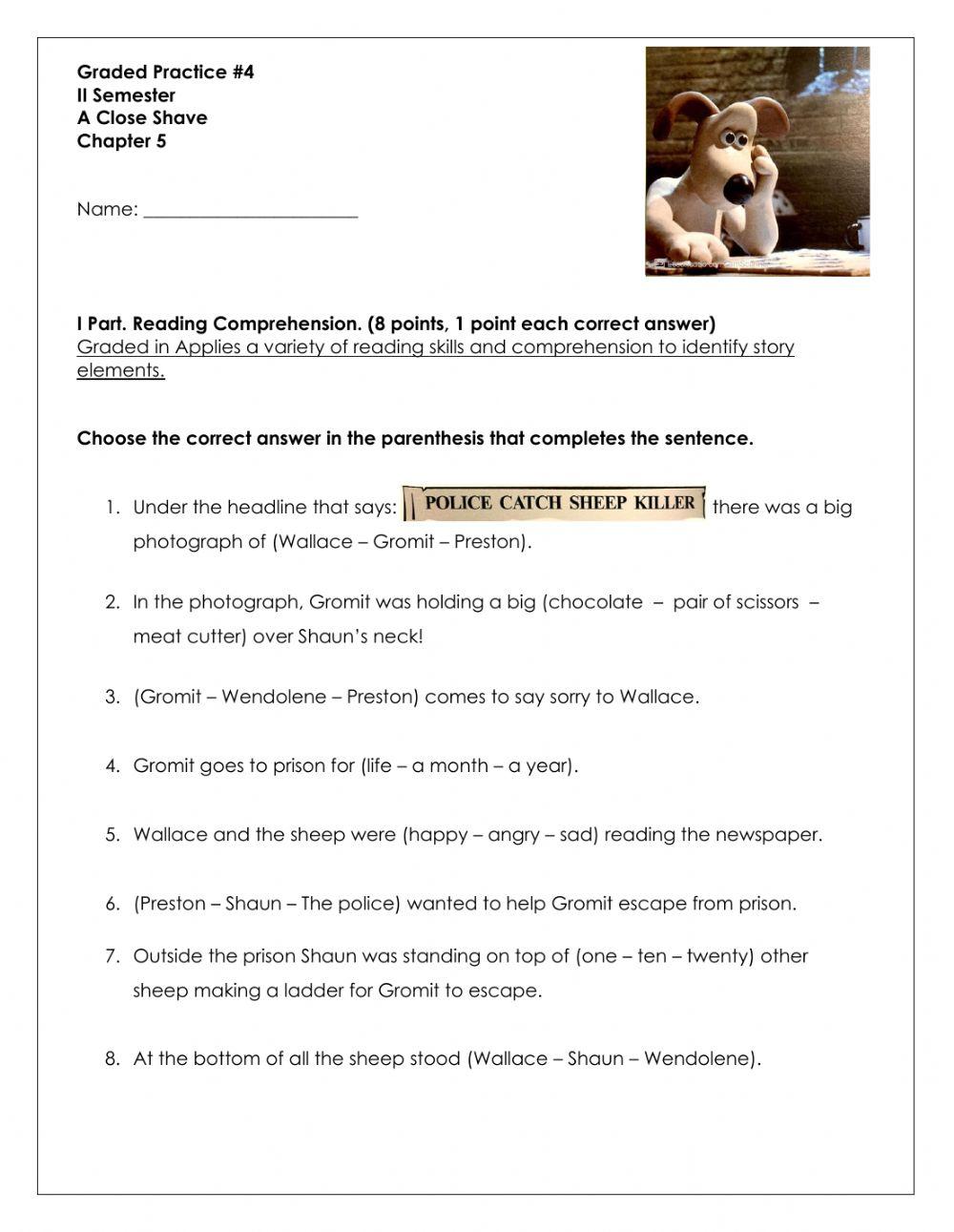 Wallace and Gromit Chapter 5