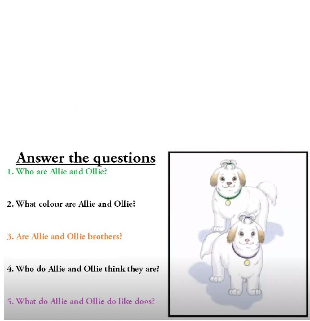 Allie and Ollie