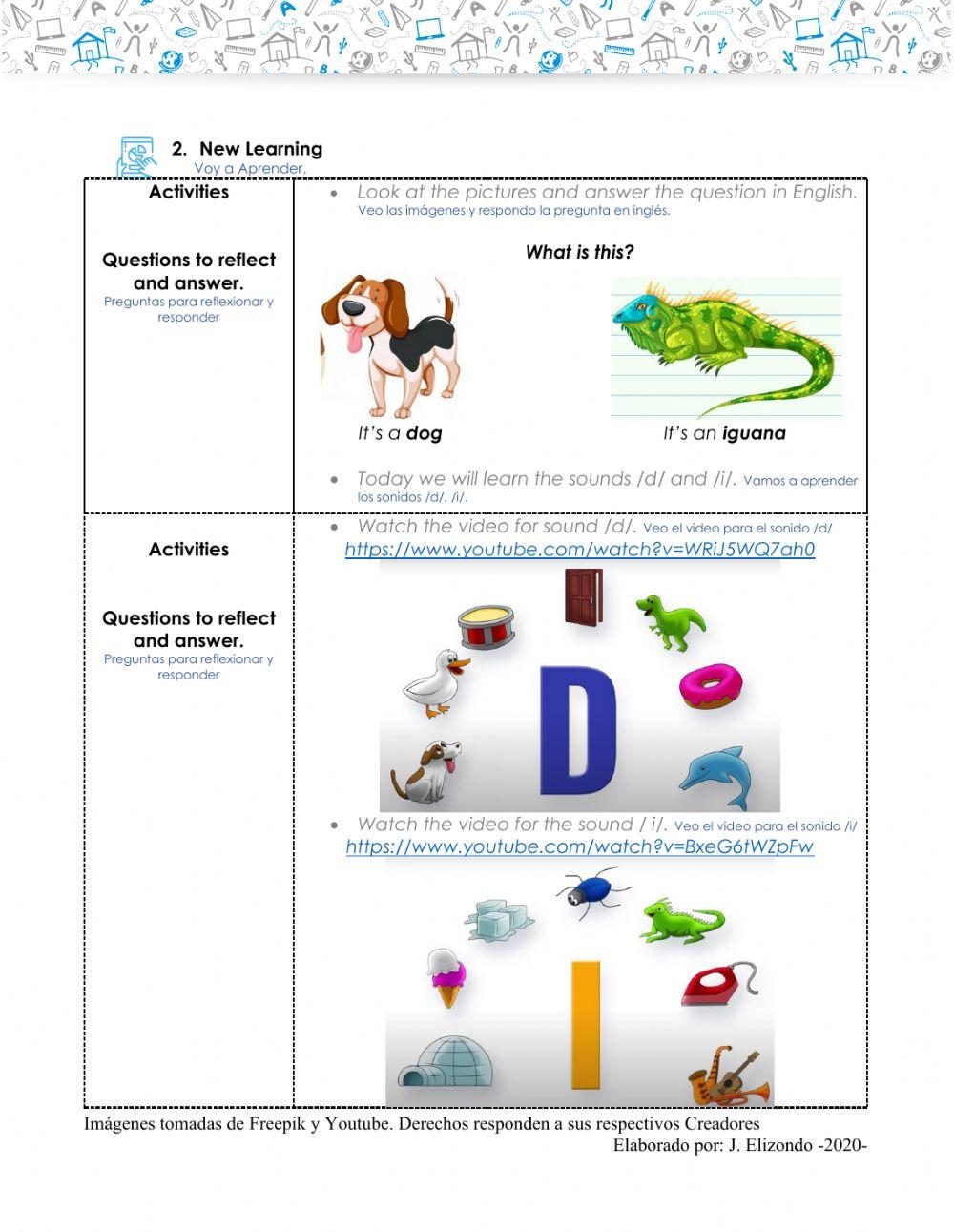 Semana 31 Agosto al 4 de Setiembre Primero