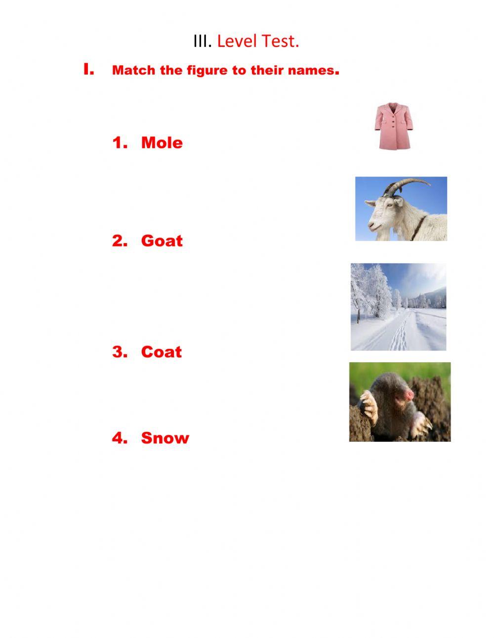 O-A and ph sound test.