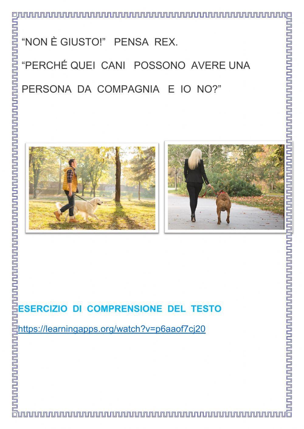 Un bambino da compagnia!