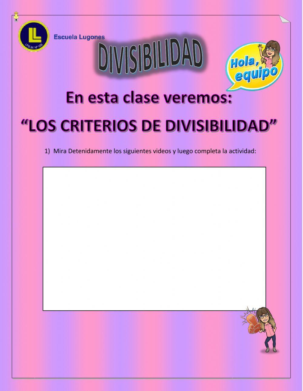 ficha2 criterios de divisibilidad