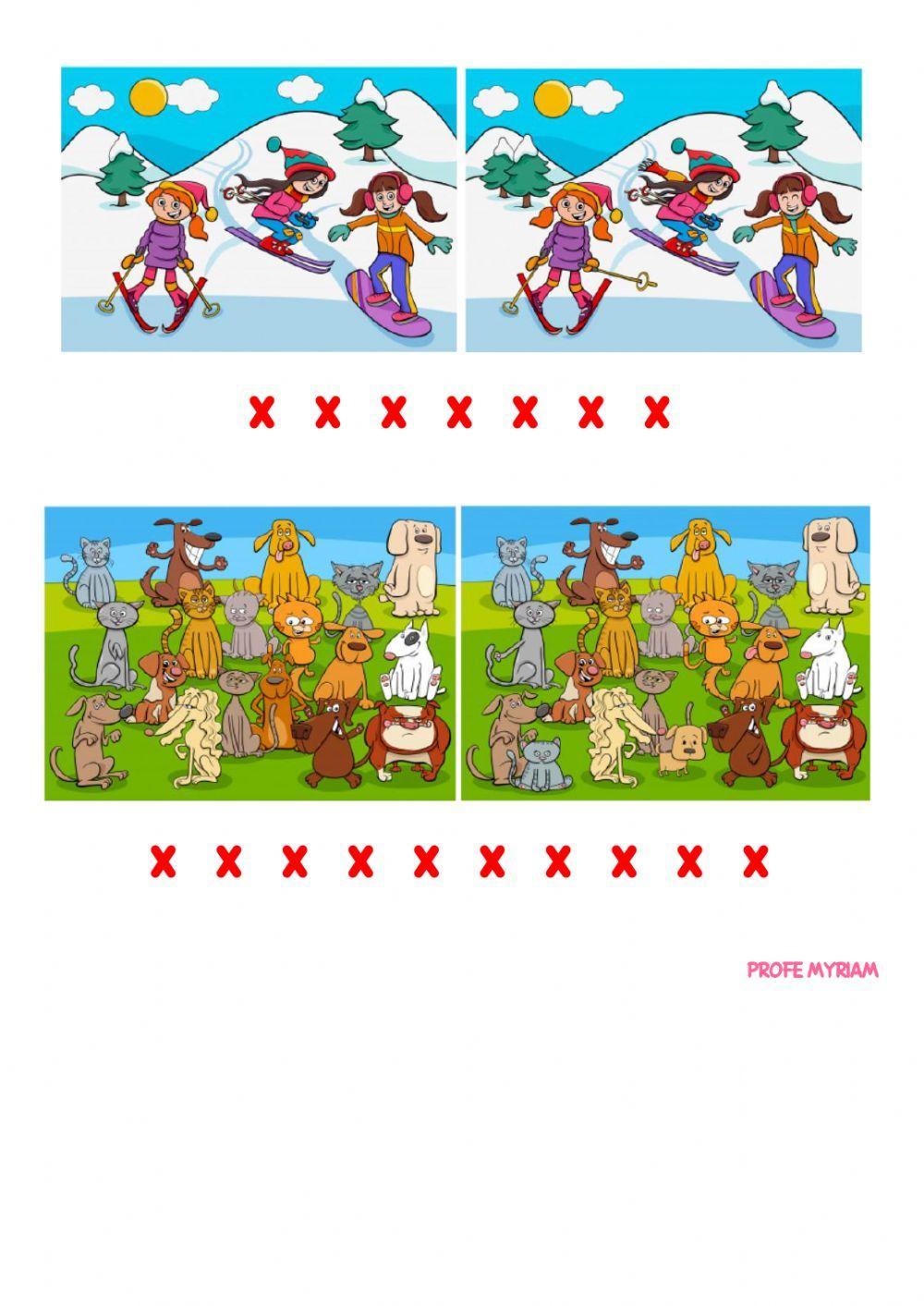 Encontrar las diferencias