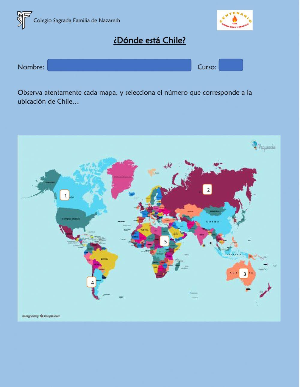 ¿Dónde esta Chile?