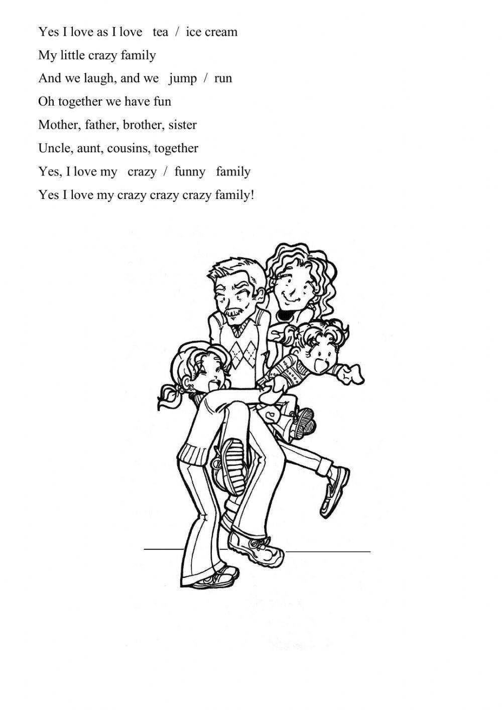 Song - My crazy family Song - My crazy family