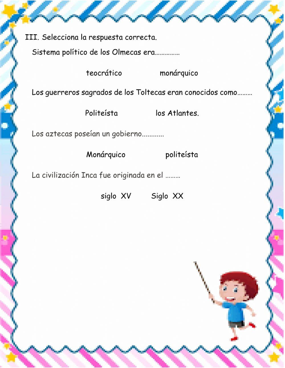 Civilizaciones  americanas