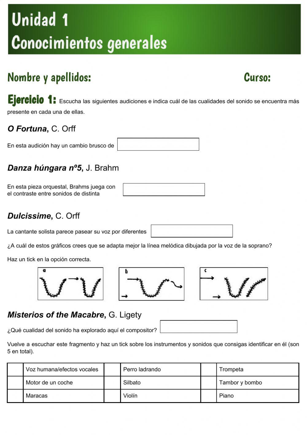 Unidad 1 Conocimientos generales