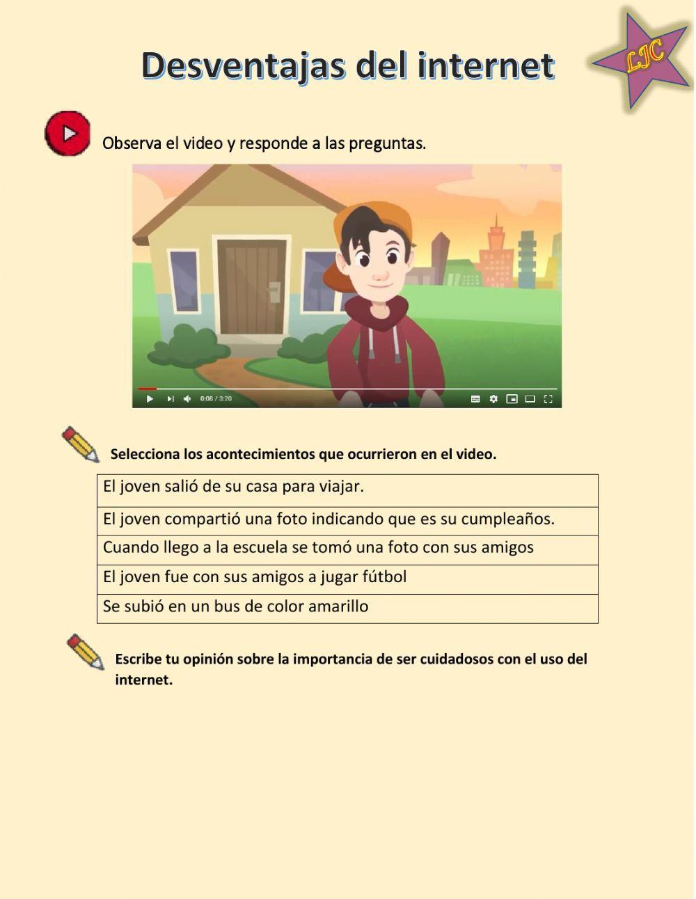 Desventajas del internet