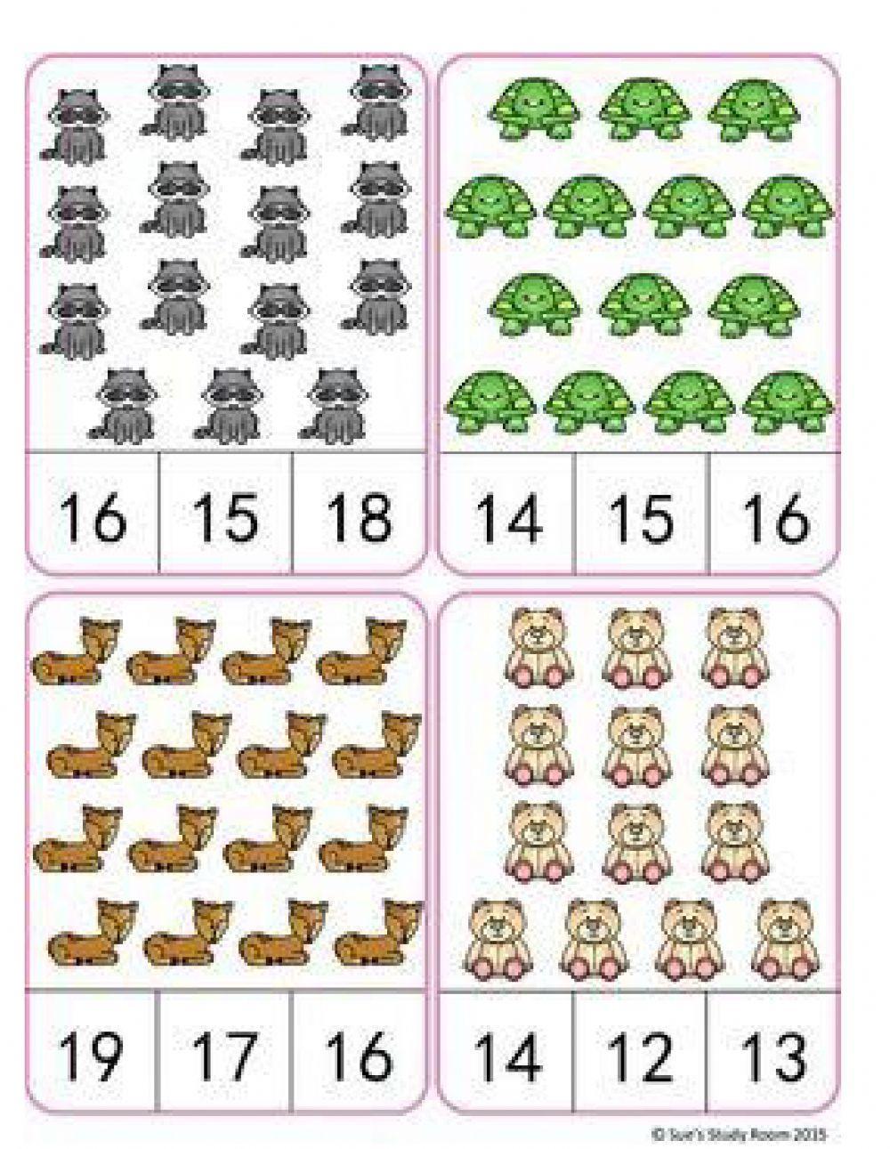 Números del 1 al 20