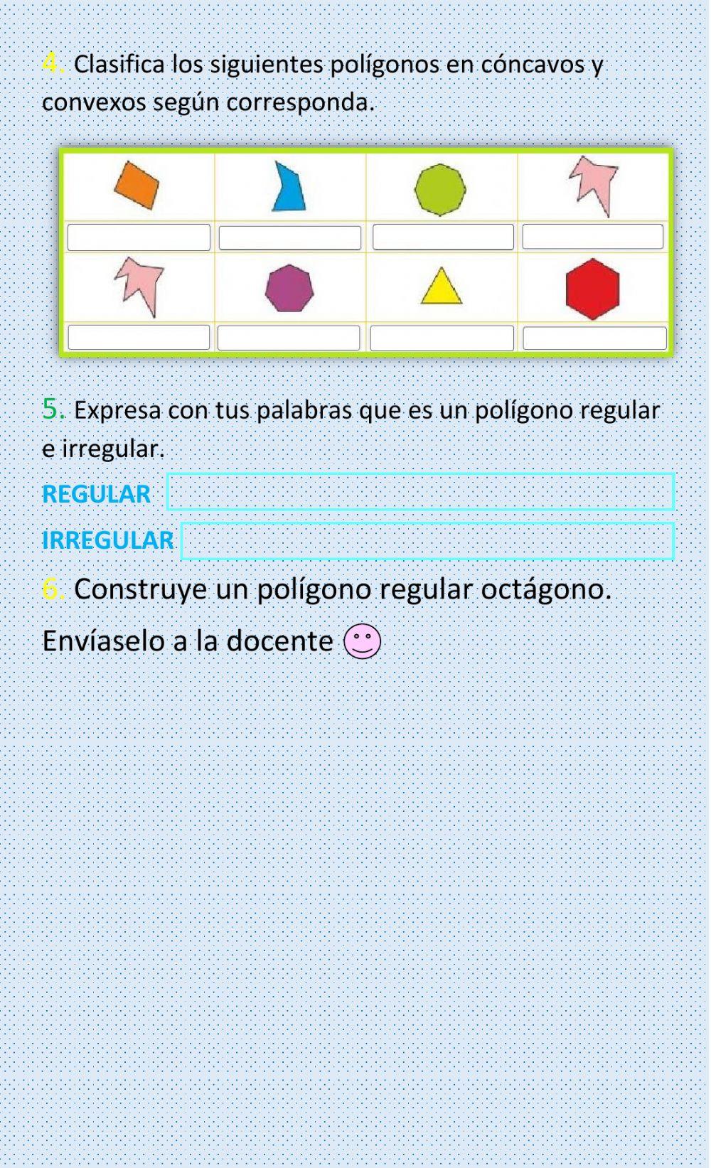 Evaluación de polígonos