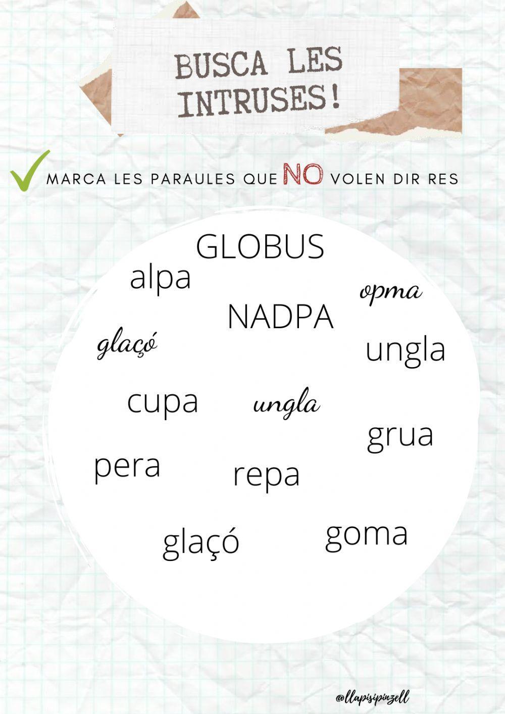 Bisíl·labs 13 primera part