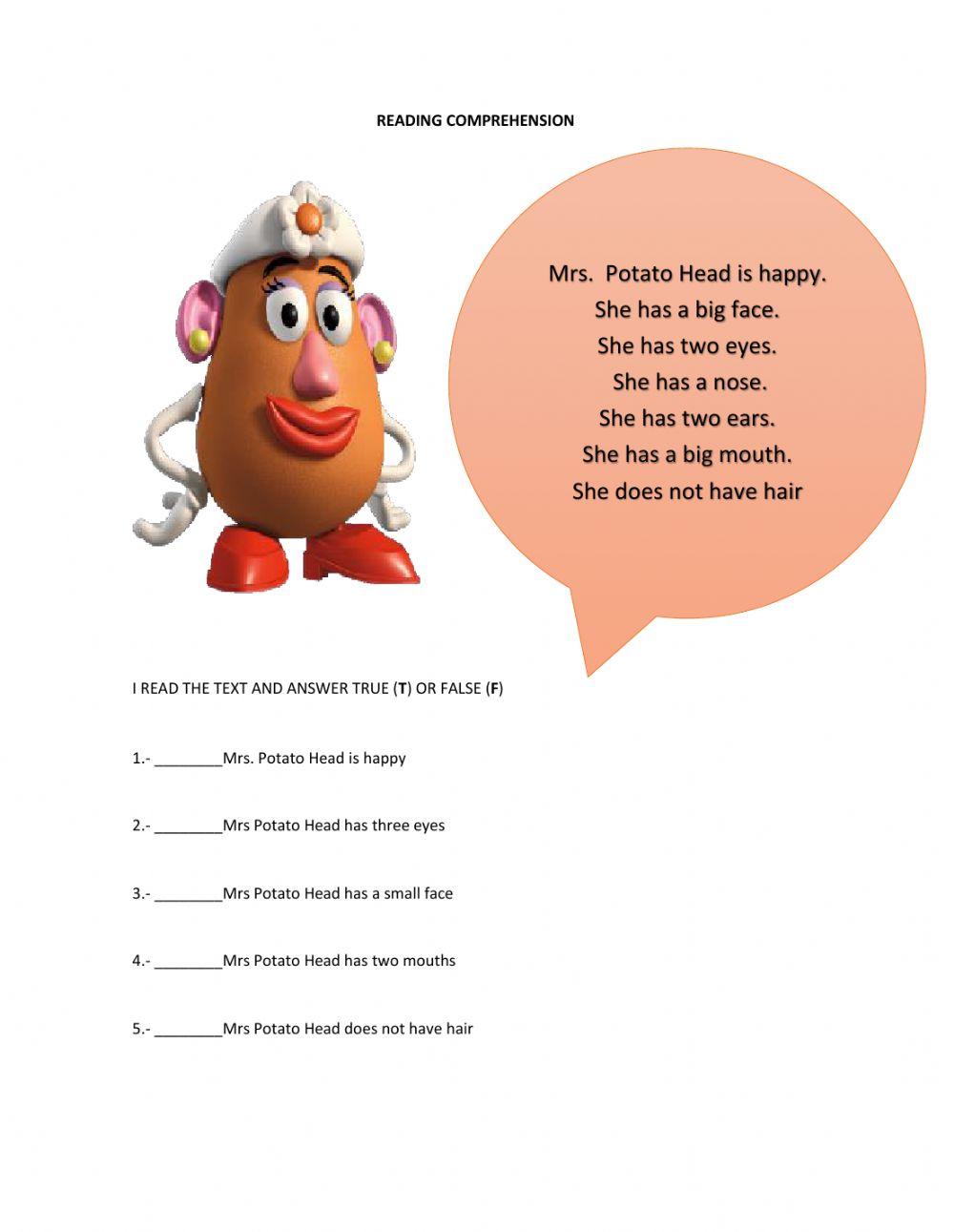 Reading comprehension