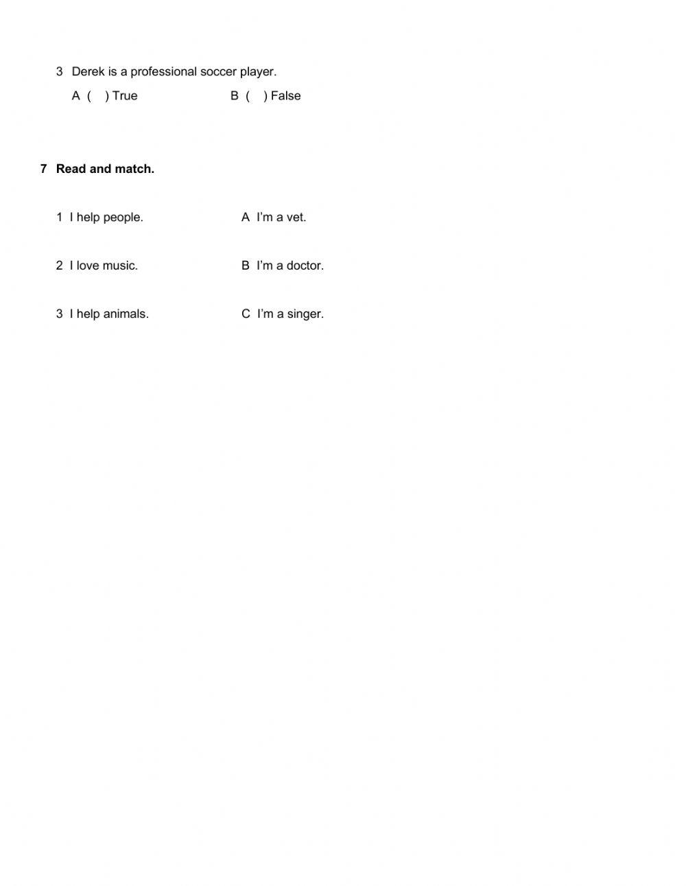 Revise Kids Web 3 - Unit 3 - Jobs