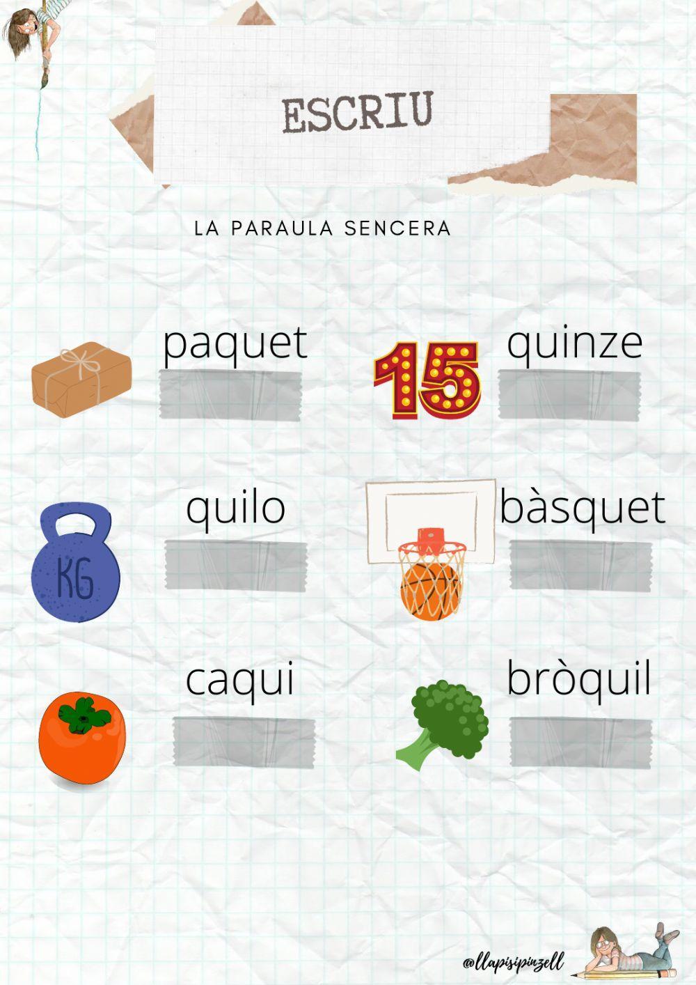 bisíl·labs 12 segona part