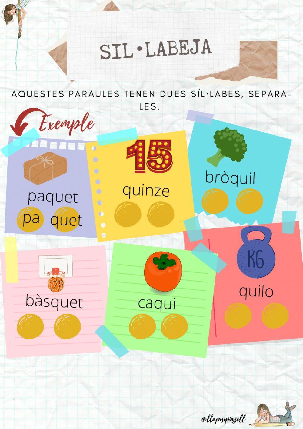 bisíl·labs 12 segona part