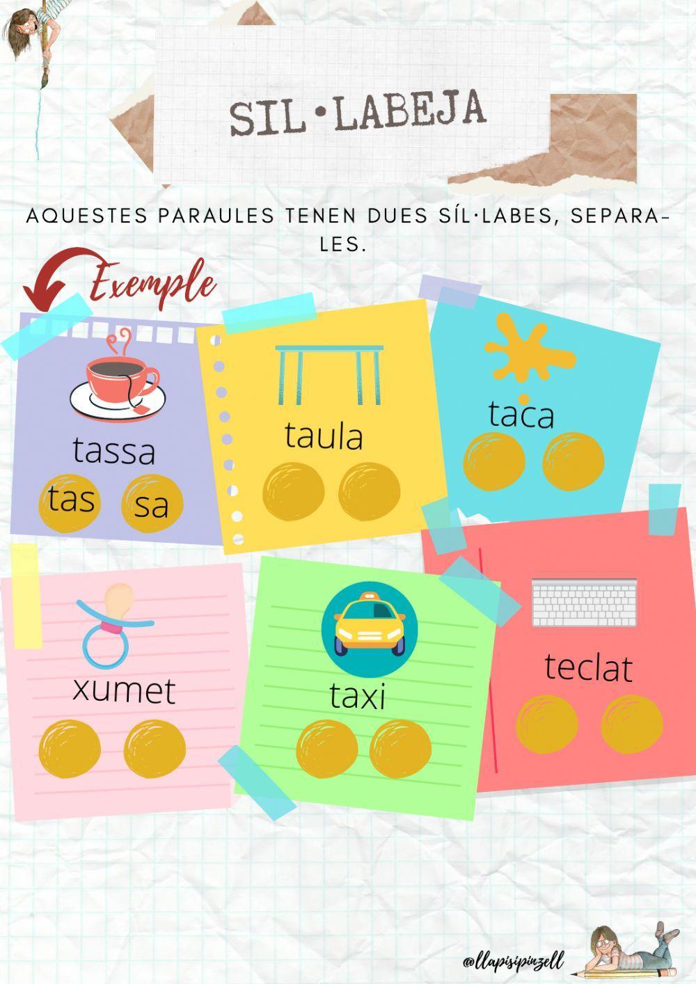 Bisíl·labs 14 segona part