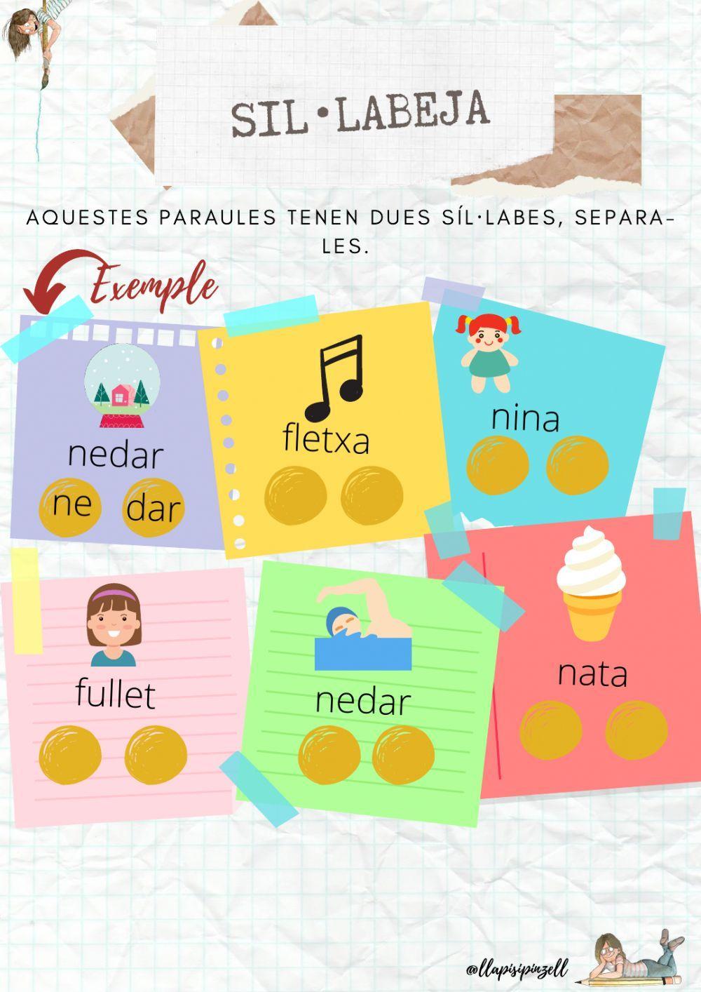 Bisíl·labs 15 segona part